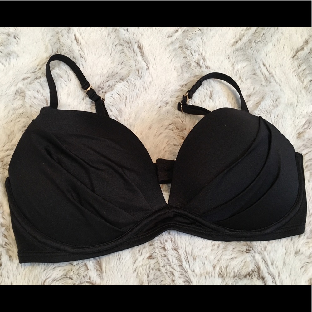 Victoria Secret black bathing suit top